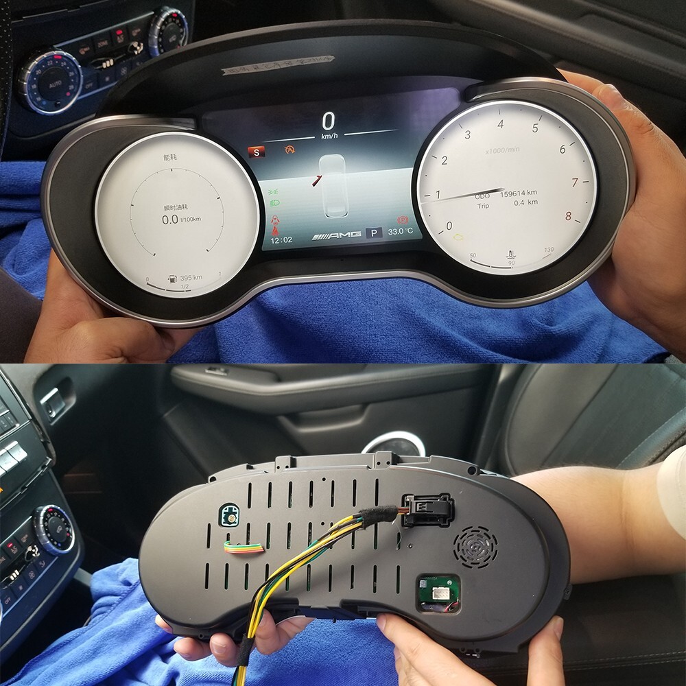 Car LCD Digital Cluster For Mercedes Benz ML/GL 2005-2015 Instrument dashboard