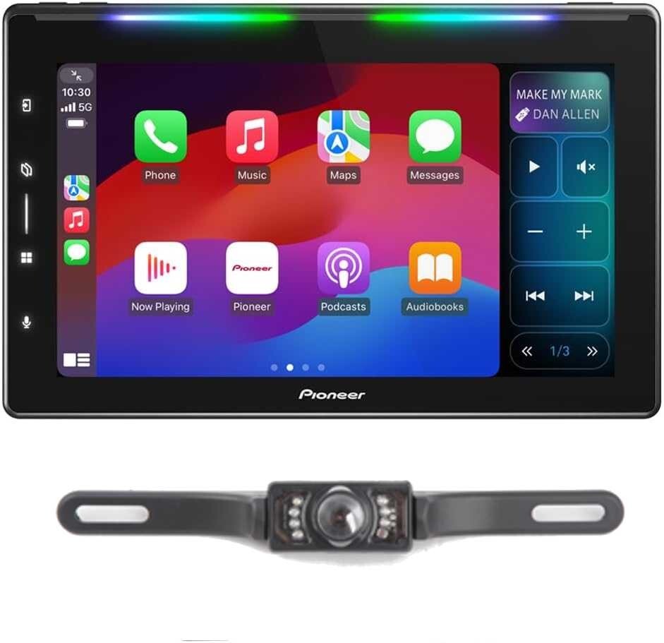 DMH-WT6000NEX 10.1 inch Android Auto CarPlay + SiriusXM Satellite SXV300V1 + Cam