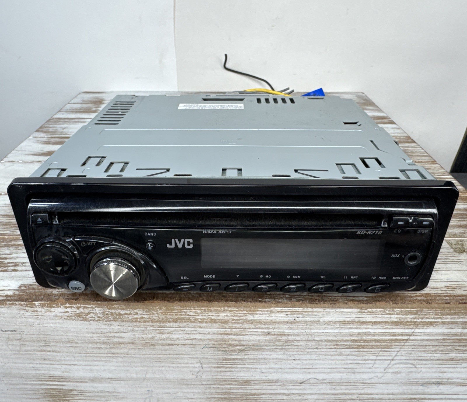 JVC KD-R210 Detachable Face Car Radio MP3 CD Receiver Player No Remote READ