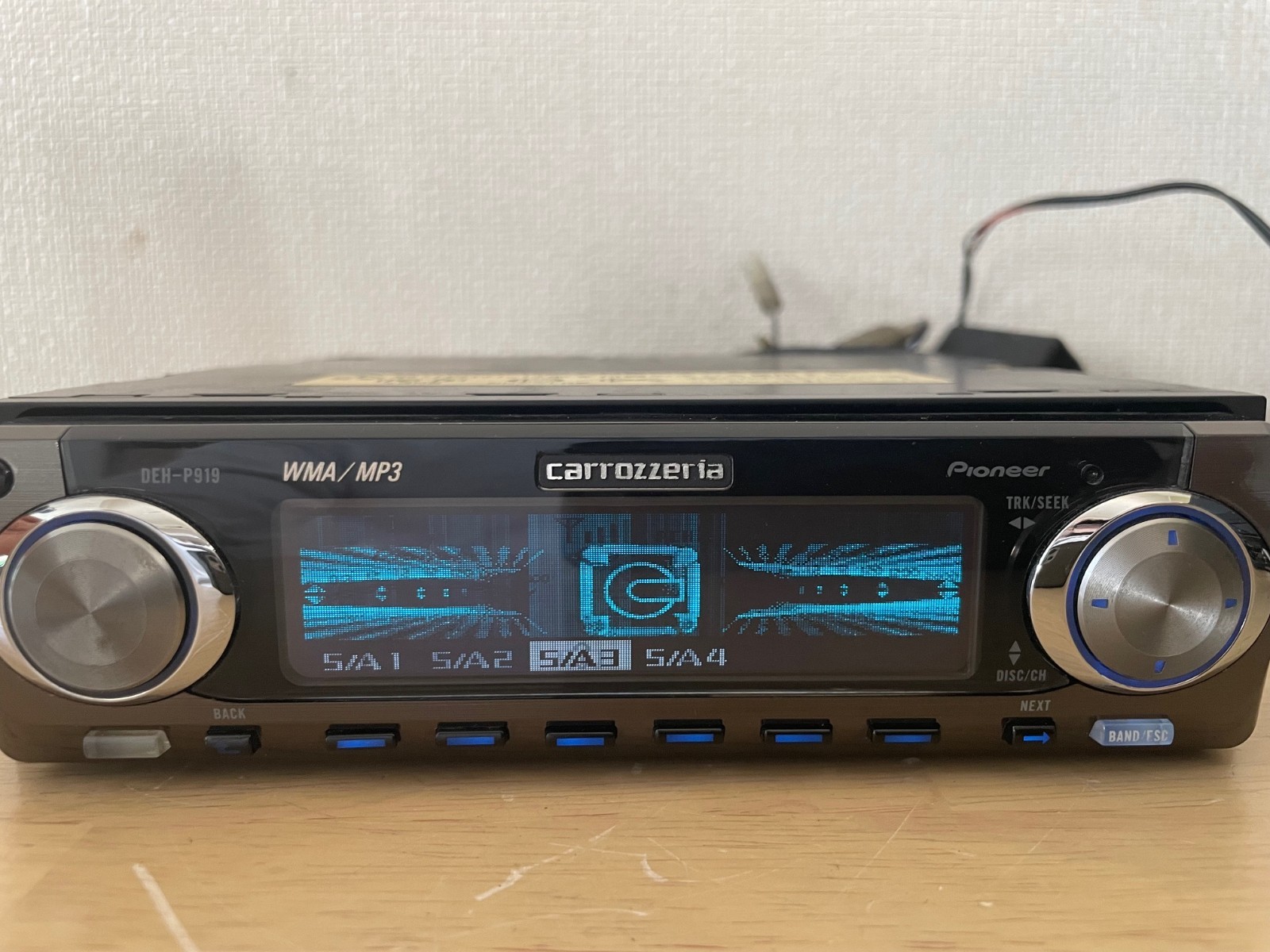Pioneer Carrozzeria DEH-P919 1Din Car Audio CD Bluetooth Player Concert Hall
