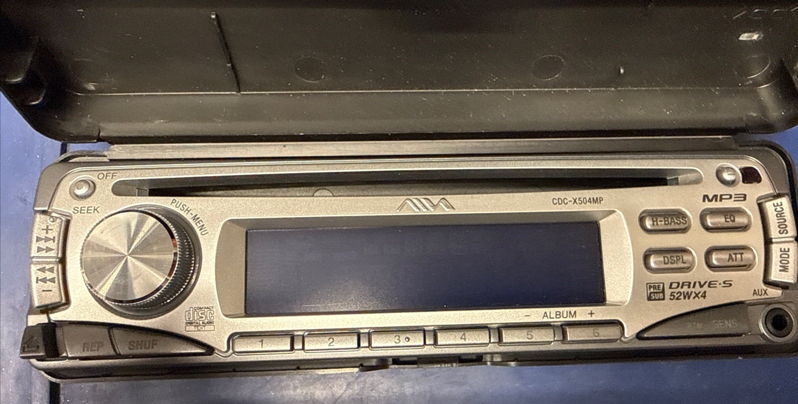 Aiwa CDC-X504MP FM/AM/CD/MP3 Player In Dash Receiver For NA Mazda Miata