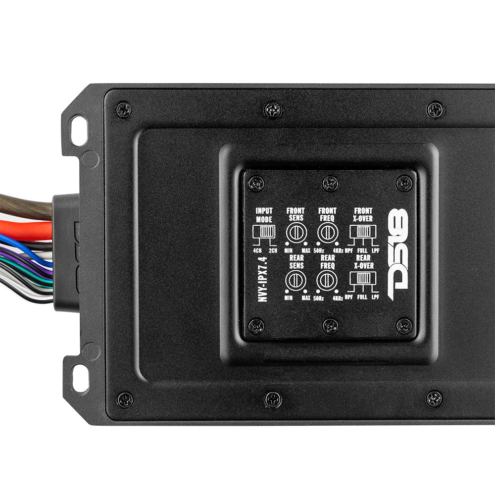 DS18 NVY-IPX7.4 Class D 4-Channel IP67 Waterproof Amplifier