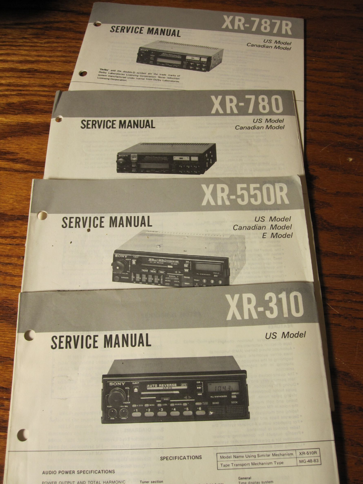 Vintage Sony Car stereo knob set. XR-310 XR-550R XR-780 XR-787R ???