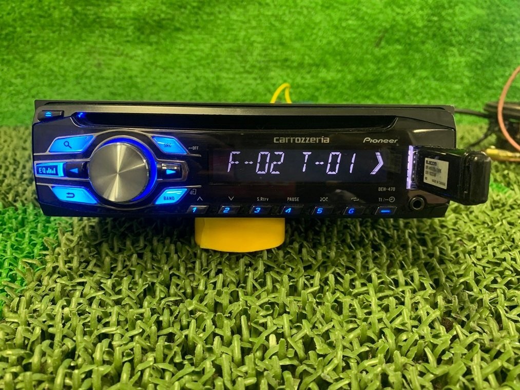Pioneer DEH-470 CD Receiver USB AUX Car Audio Near Mint JAPAN