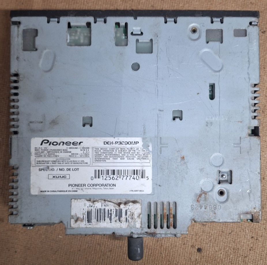 Pioneer Radio DEH-P3800MP