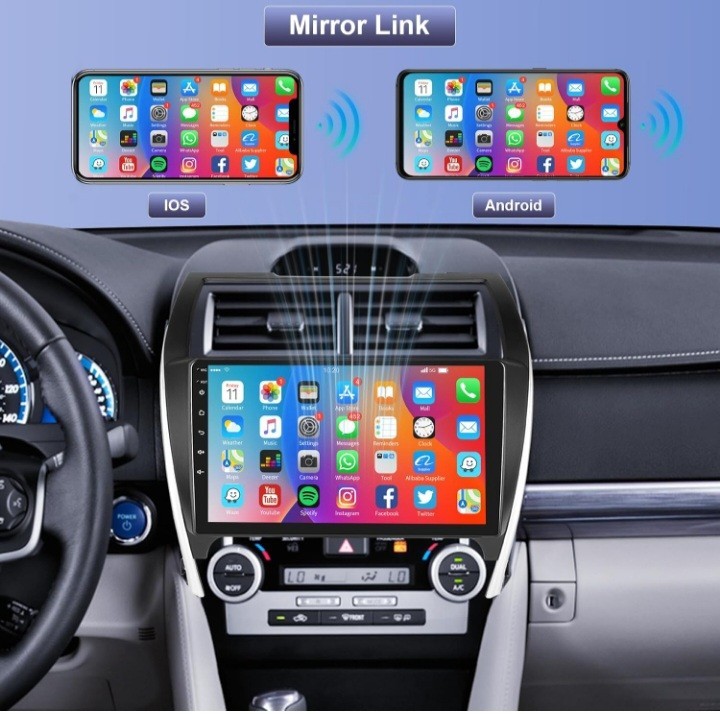 Car Radio Stereo for Toyota Camry 2012 2013 2014, 1G+32G Rimoody Android 13 10.1