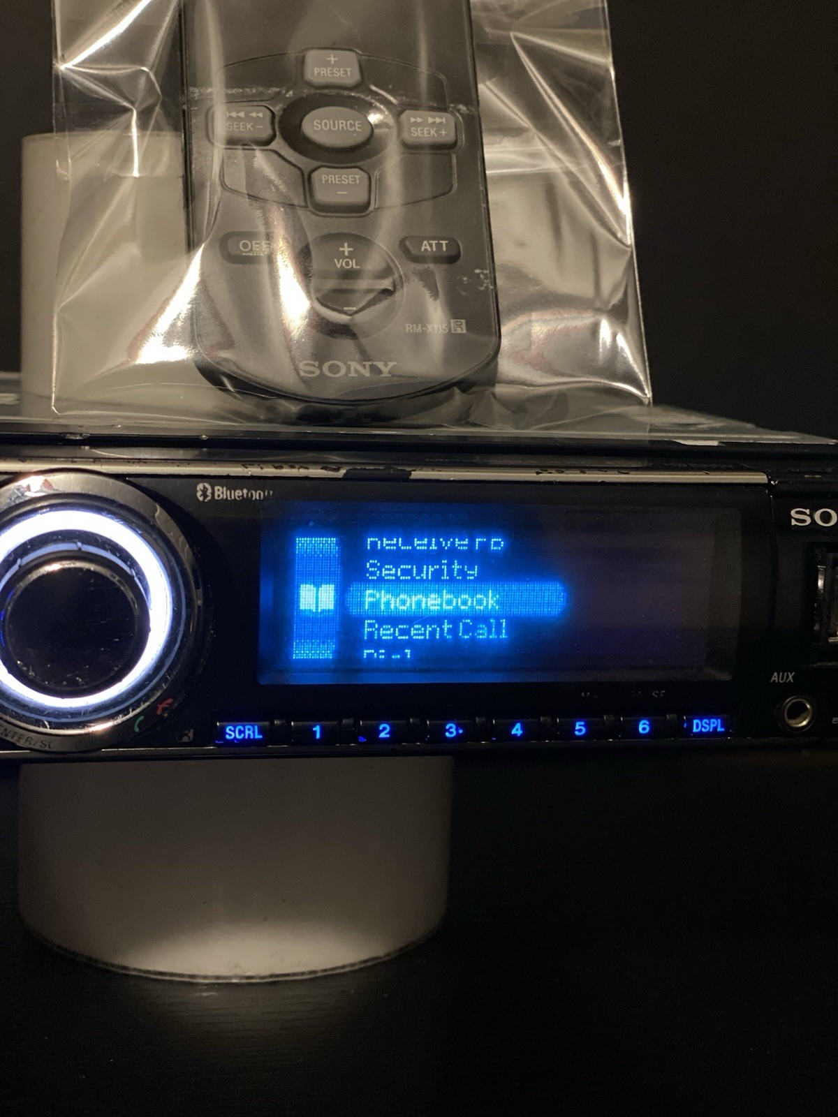 🔥✅SUPER RARE BLUETOOTH SONY CDX WORKING PERFECTLY ✅🔥