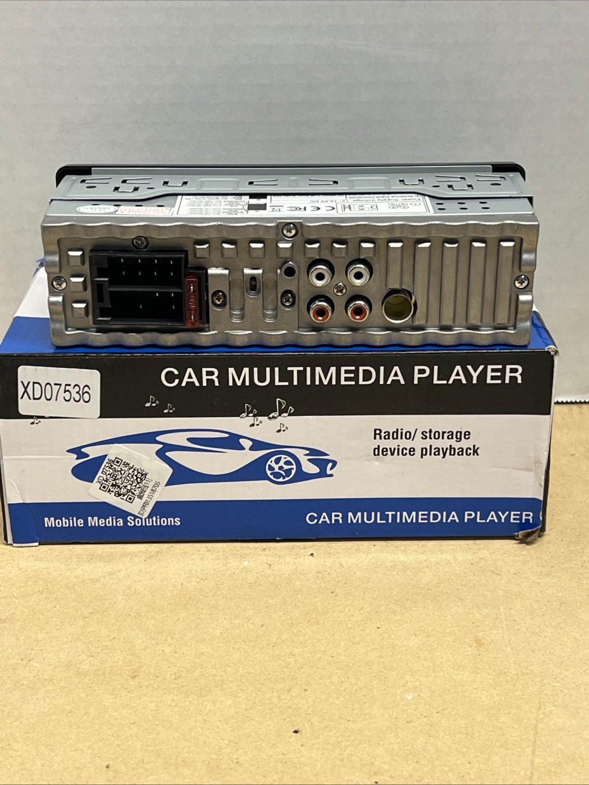 Bluetooth MP3 Player Compatible with DVD CD Single 1 Din Car Radio FM AUX USB