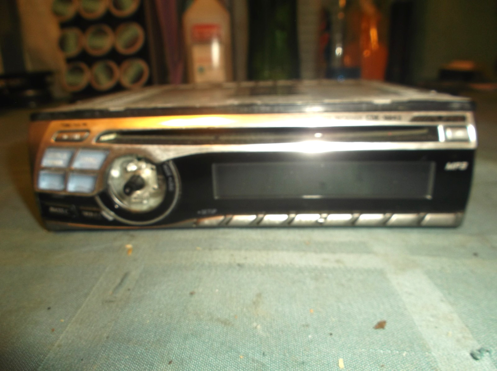 ALPINE CDE-9843 C D PLAYER (UNTESTED & NOT COMPLETE)