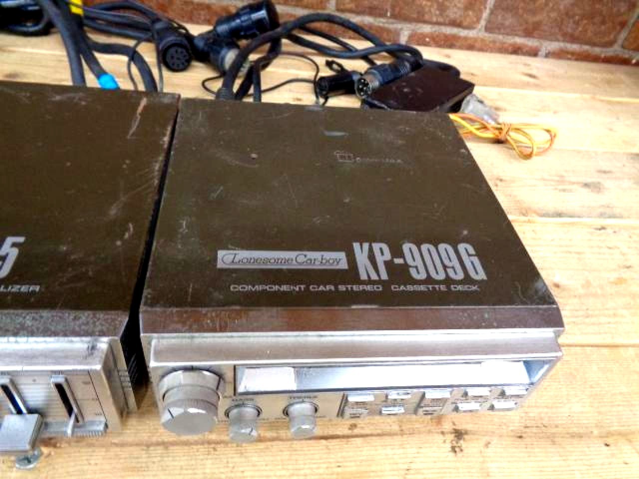 Pioneer KP-909G Car Stereo Receiver For Parts Not Working CD Car Audio JDM Japan