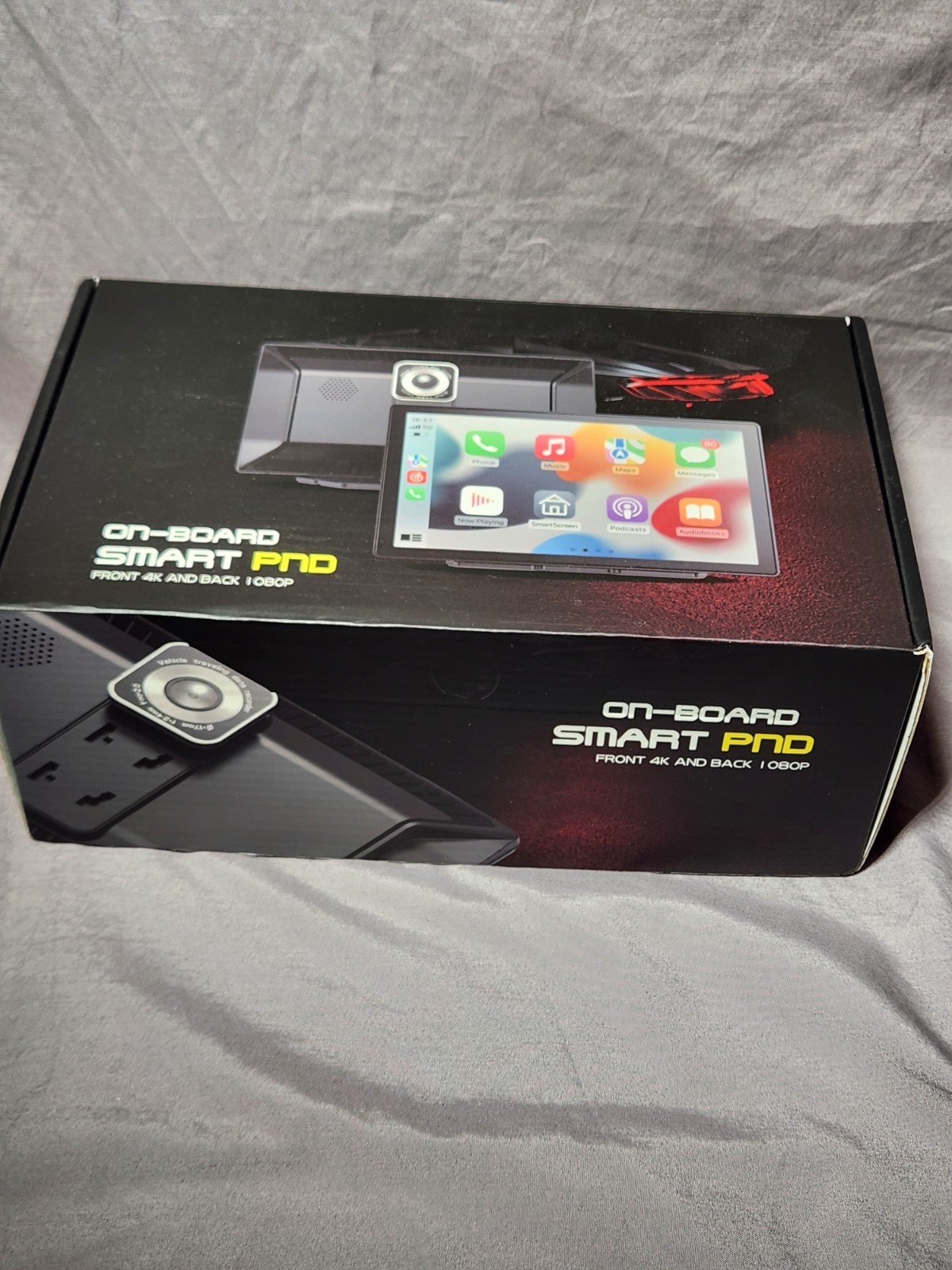 On-Board Smart PND Wireless Car Play Screen Front 4K Back 1080P Touchscreen