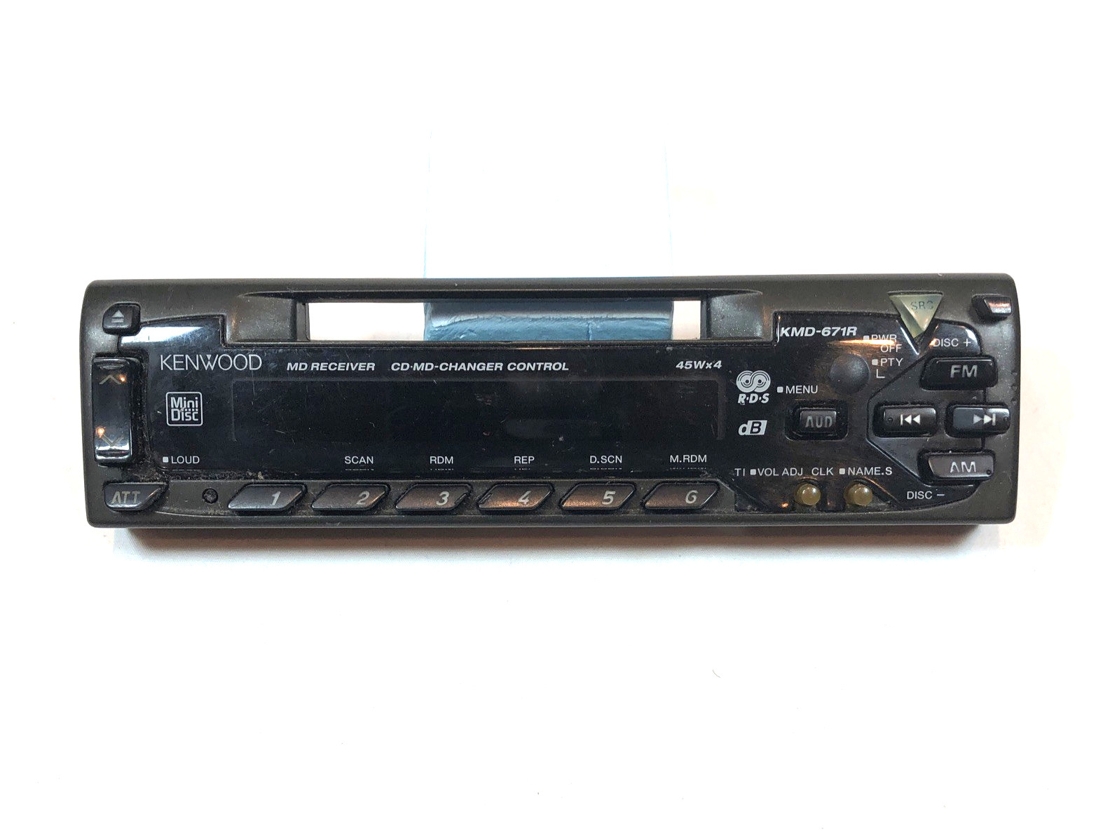 Kenwood KMD-671R Car Radio – Replacement Face Plate