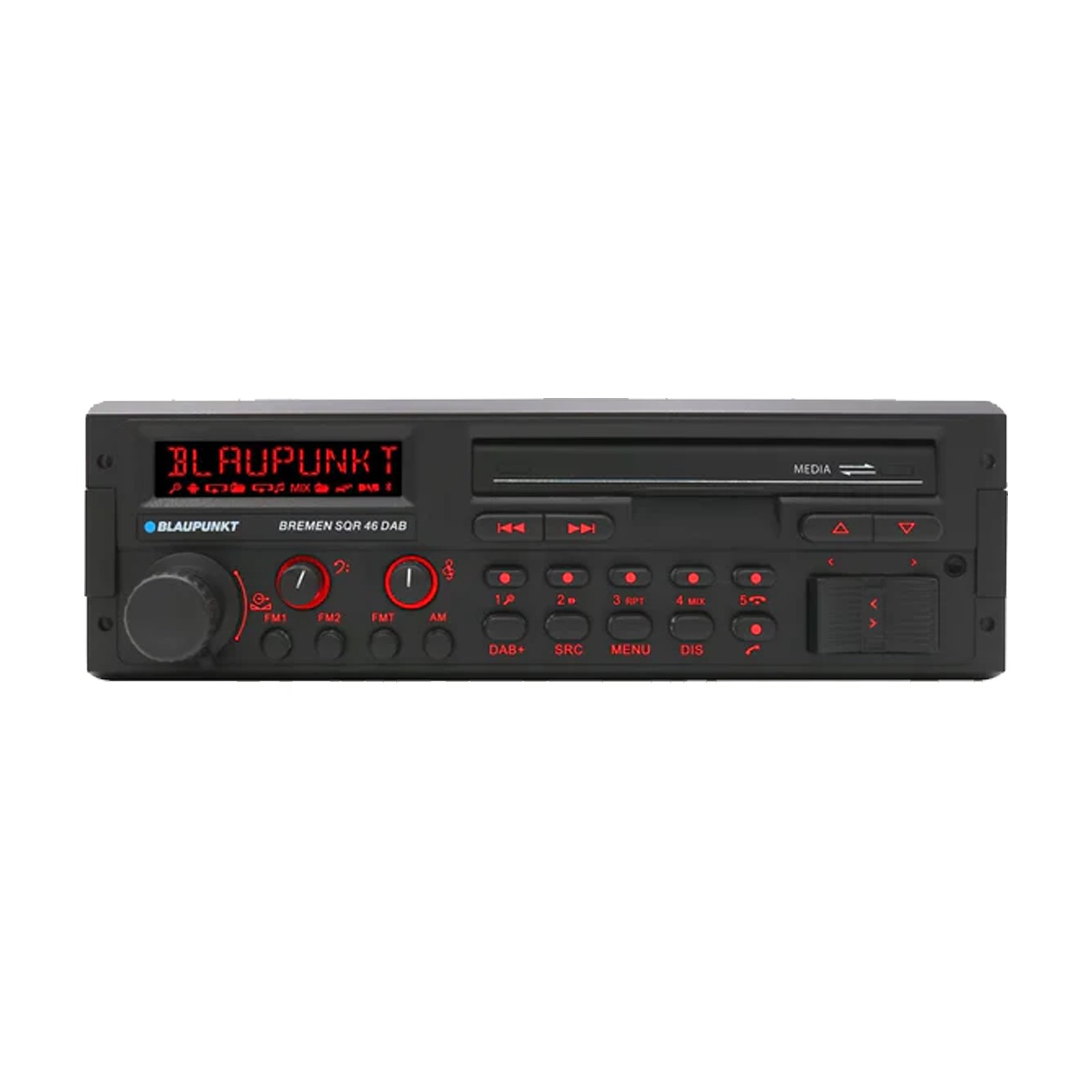 Blaupunkt BREMEN Retro Radio, Amp,Kit, 10″ Sub, 4x 6″ 40W Car Speakers, Wire
