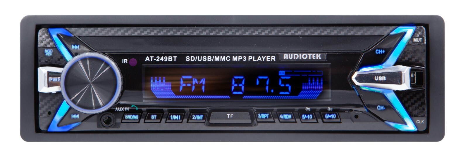 Audiotet Bluetooth Car Stereo Digital Media Receiver + 6″x9″ & 6.5″ Speakers