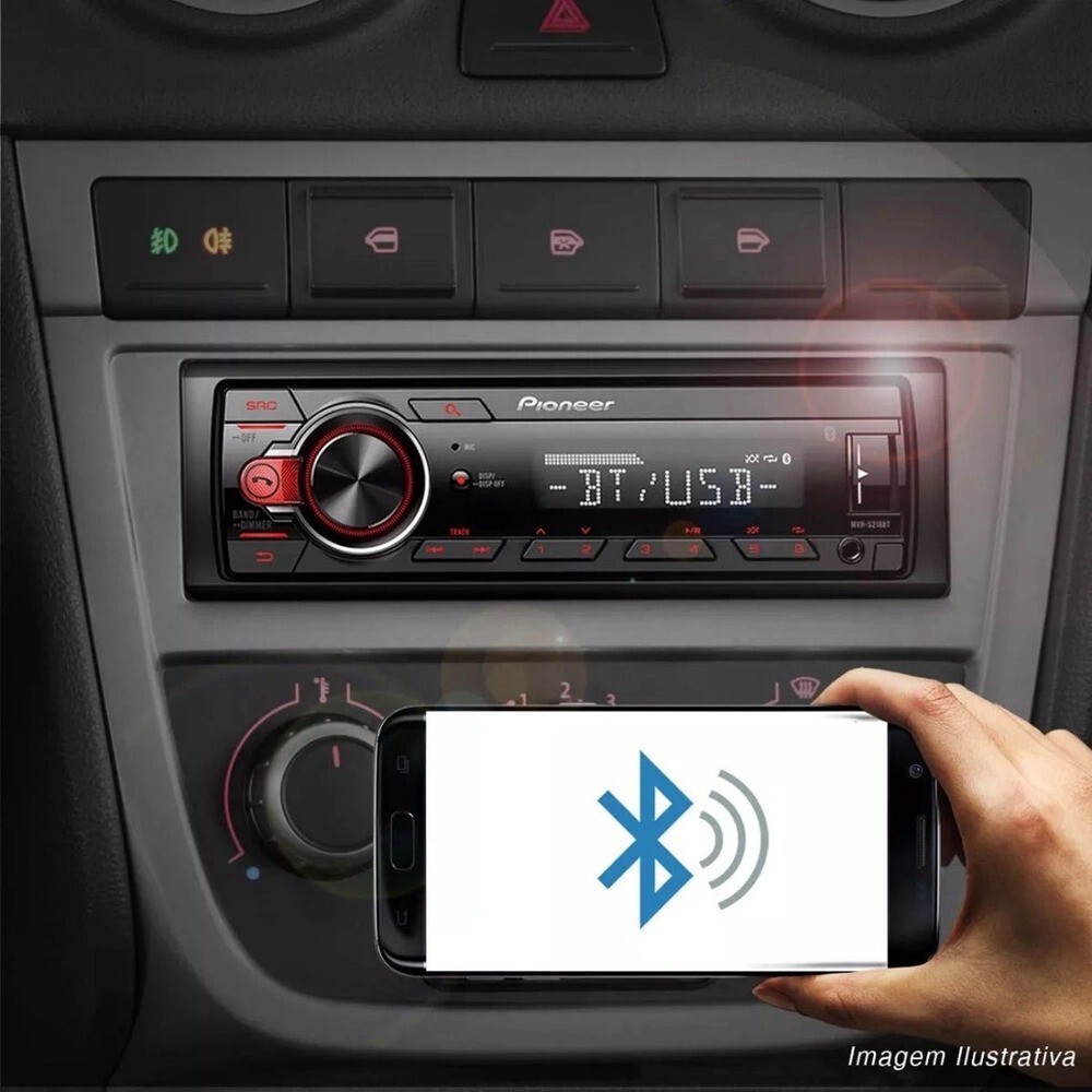 Pioneer MVH S218BT Car Audio MP3 Player With USB And Bluetooth