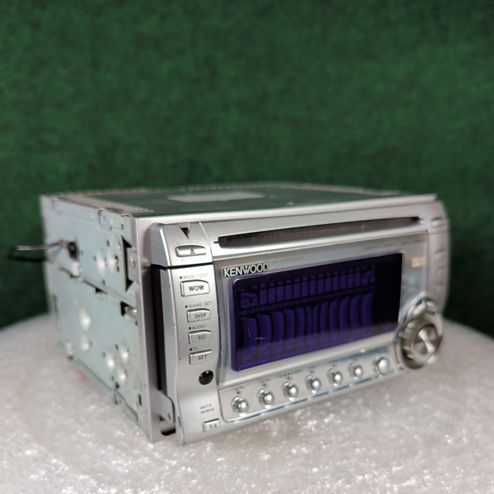 KENWOOD DPX-06MD 2DIN Car Audio CD MD Player JDM Tested video
