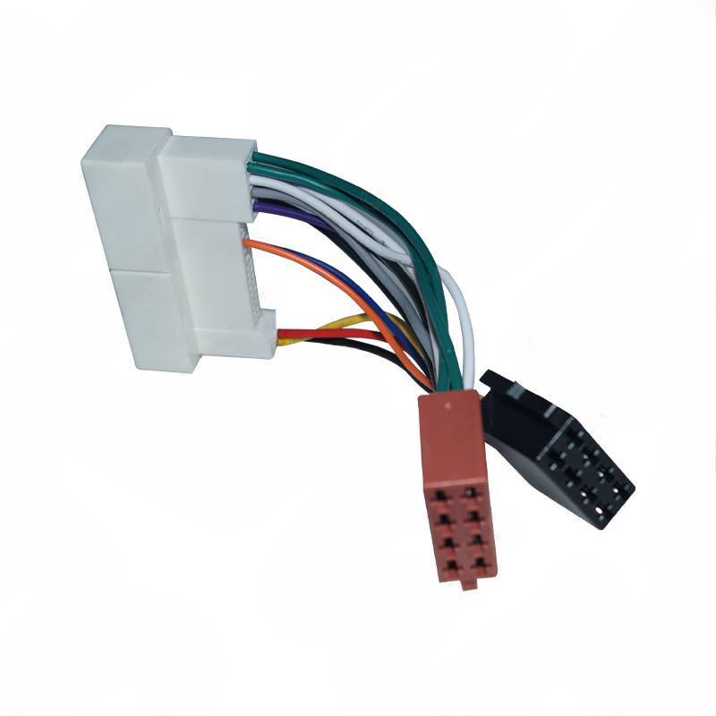 for IX-35 Sorento to ISO radio power cable,audio speaker cable conversion cable