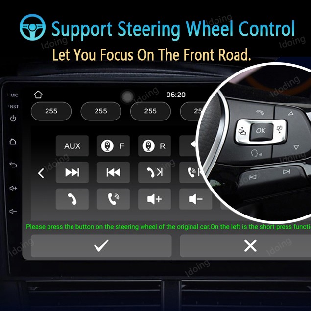 For 2015-2023 Chevy Cruze GPS Navi Android Car Radio Stereo WiFi Player 8+128GB