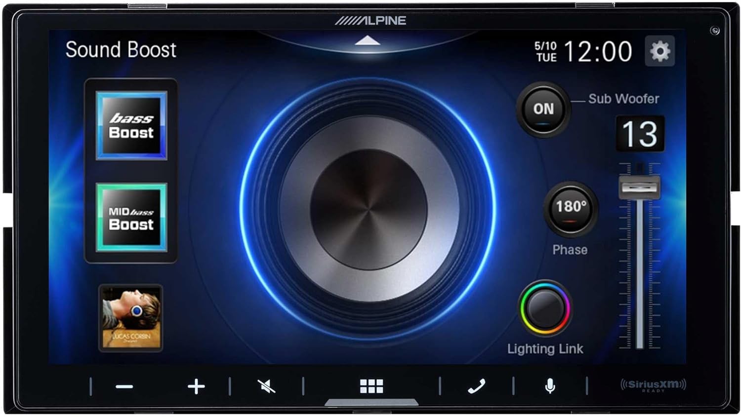 Alpine iLX-W670 Digital Multimedia Receiver with CarPlay and Android Auto Compat