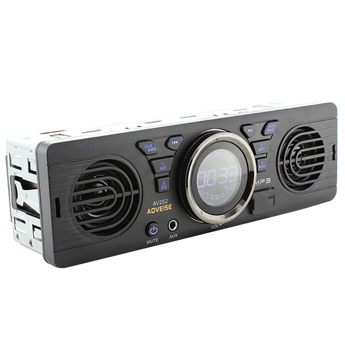 Single Din MP3 Player Car Stereo Audio Bluetooth FM/USB/TF/SD/AUX-IN Head Unit