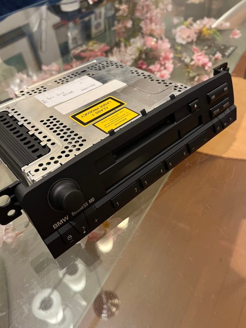 BMW E46 3 Series Genuine MD Audio 320i Alpine Black Used Japan