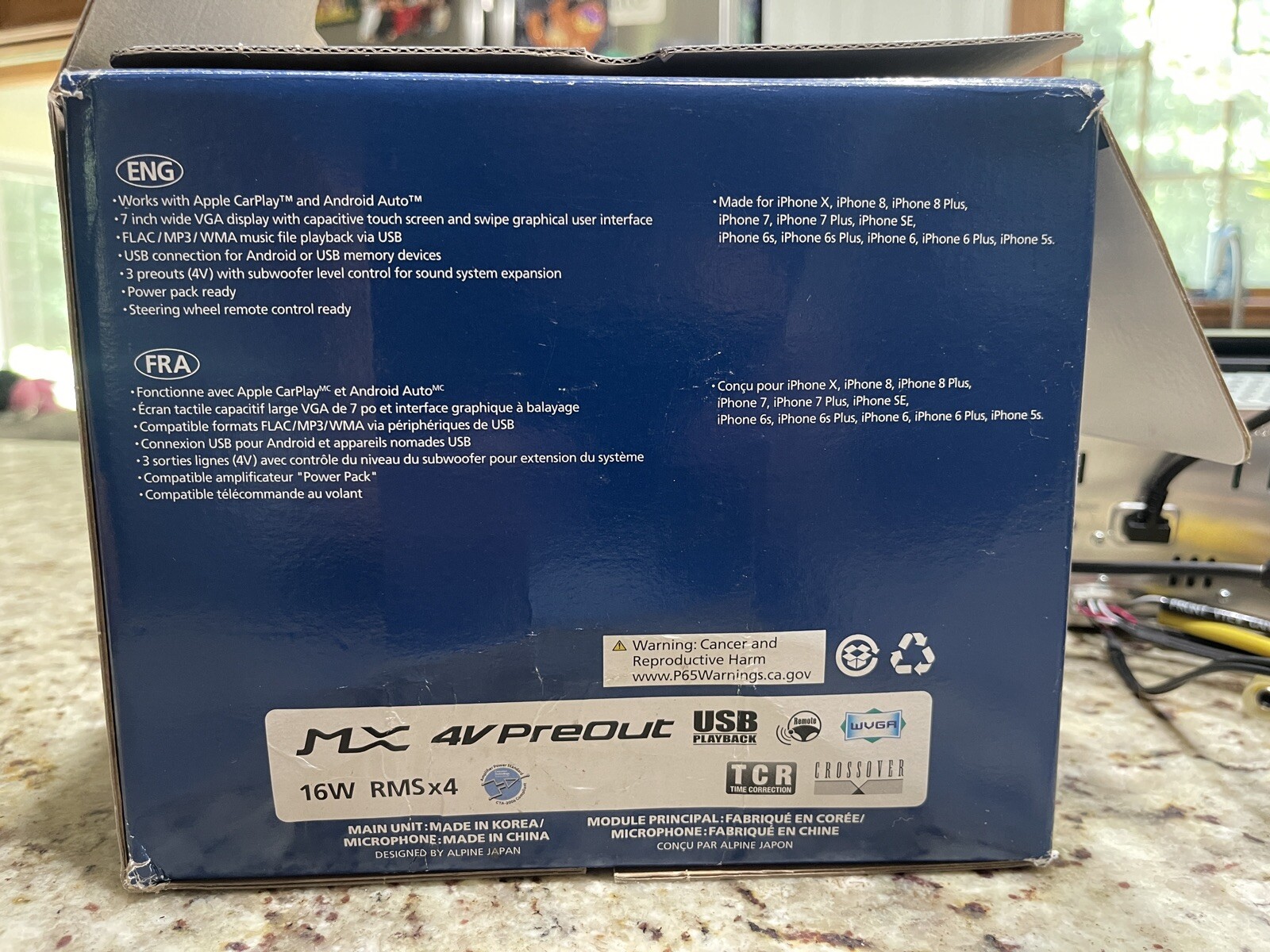 Alpine iLX-W650 7 inch Mechless In-Dash Receiver