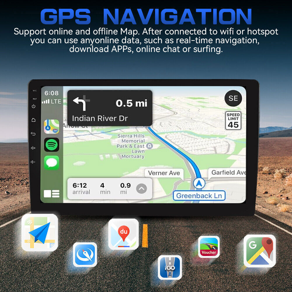 For 2015 2016 2017 Nissan Altima Radio GPS Stereo Apple CarPlay & Android Auto