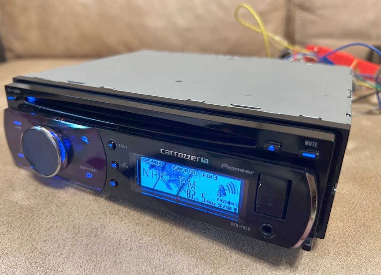 Pioneer Carrozzeria DEH-P650 1DIN CD USB AUX Receiver 50W x 4 JDM Tested Working