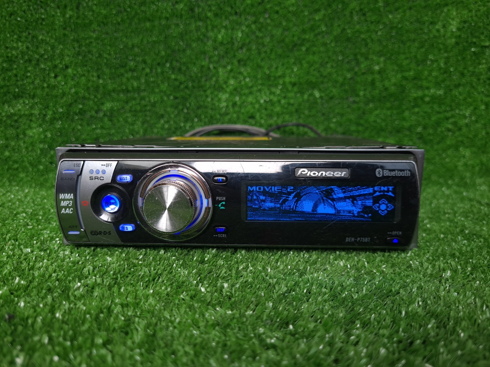 Pioneer Deh-p75bt Dehp75bt Car Radio Movie Dolphin Man Surfing Rocket Launching
