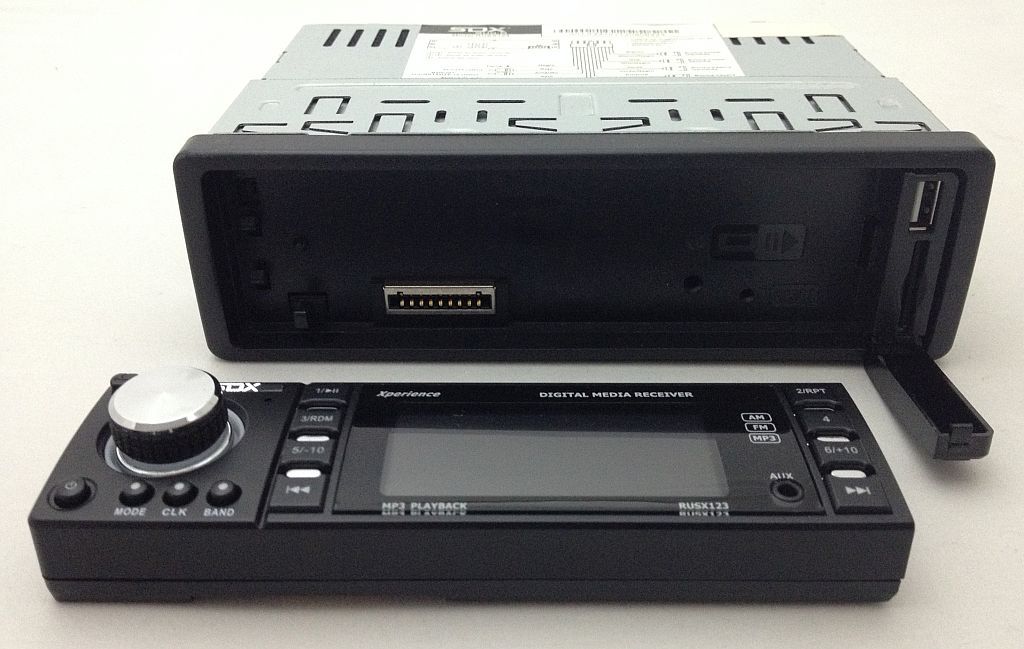 SDX Digital Music Player & Radio Receiver w USB slot and SD Card Slot RUSX-123