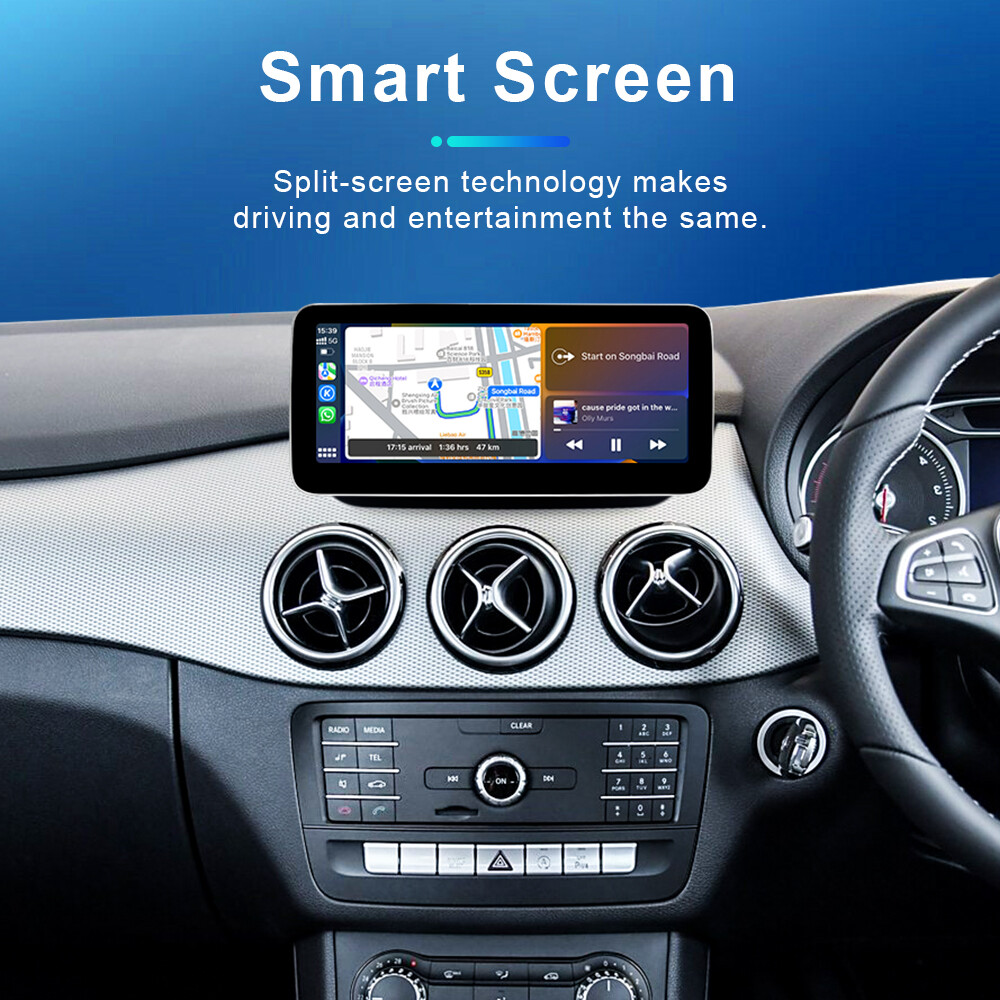 10.25 inch Android Car GPS For Benz B W246 2011-2019 RHD 8G+128G Carplay Wifi BT