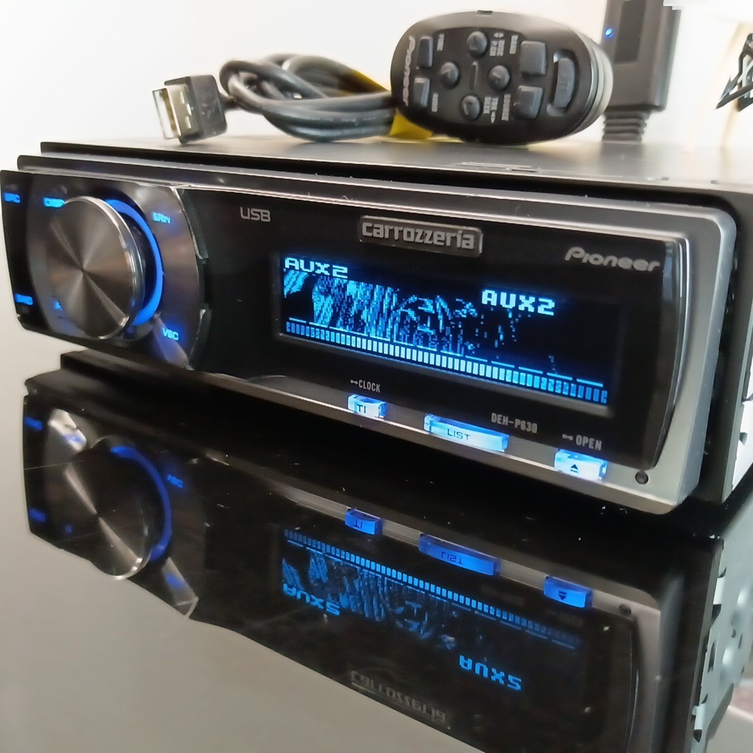 Pioneer Carrozzeria DEH-P630｜CD/USB Car Audio EQ w/ Remote｜Operation Confirmed