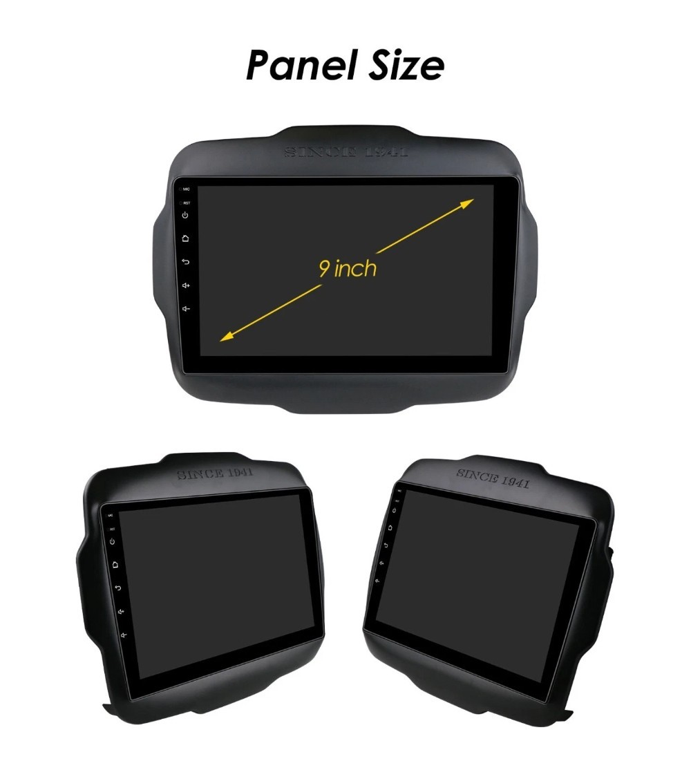 For Jeep Renegade 2015-2020 Apple Carplay Android 15 Car Stereo Radio GPS Navi