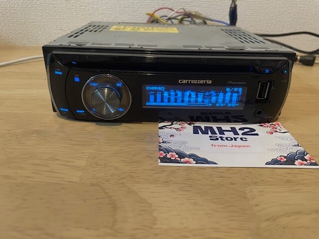 Pioneer Carrozzeria DEH-P640 Car Audio 1DIN CD Player Confirmed Operation