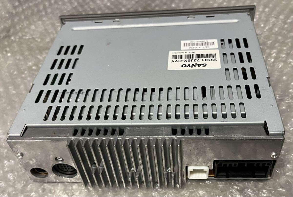 SANYO 39101-72J0X-CYY Suzuki OEM 1DIN CD Radio Near Mint JAPAN