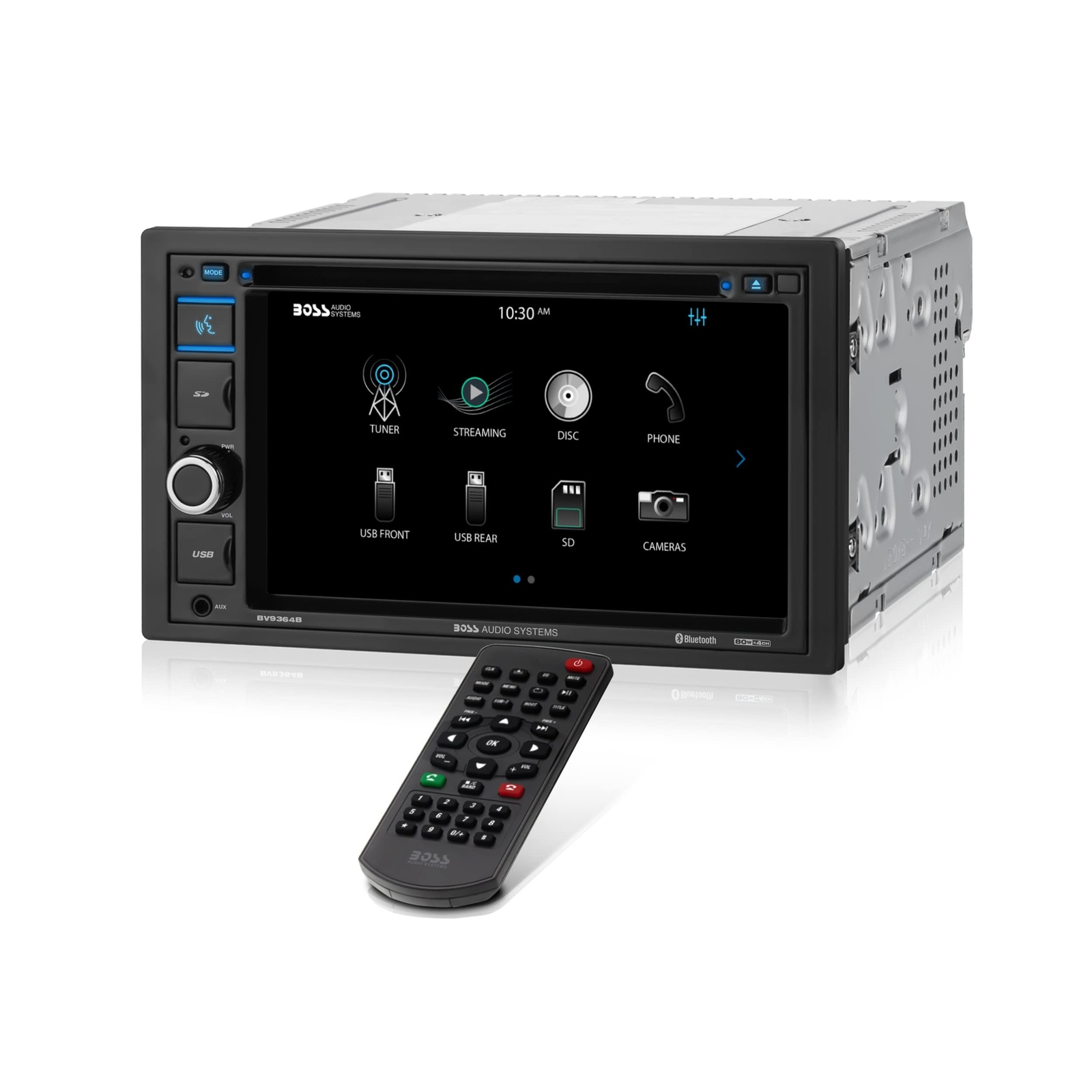 BOSS Audio Systems BV9364B Car Stereo DVD Player – Double Din, Bluetooth Audi…