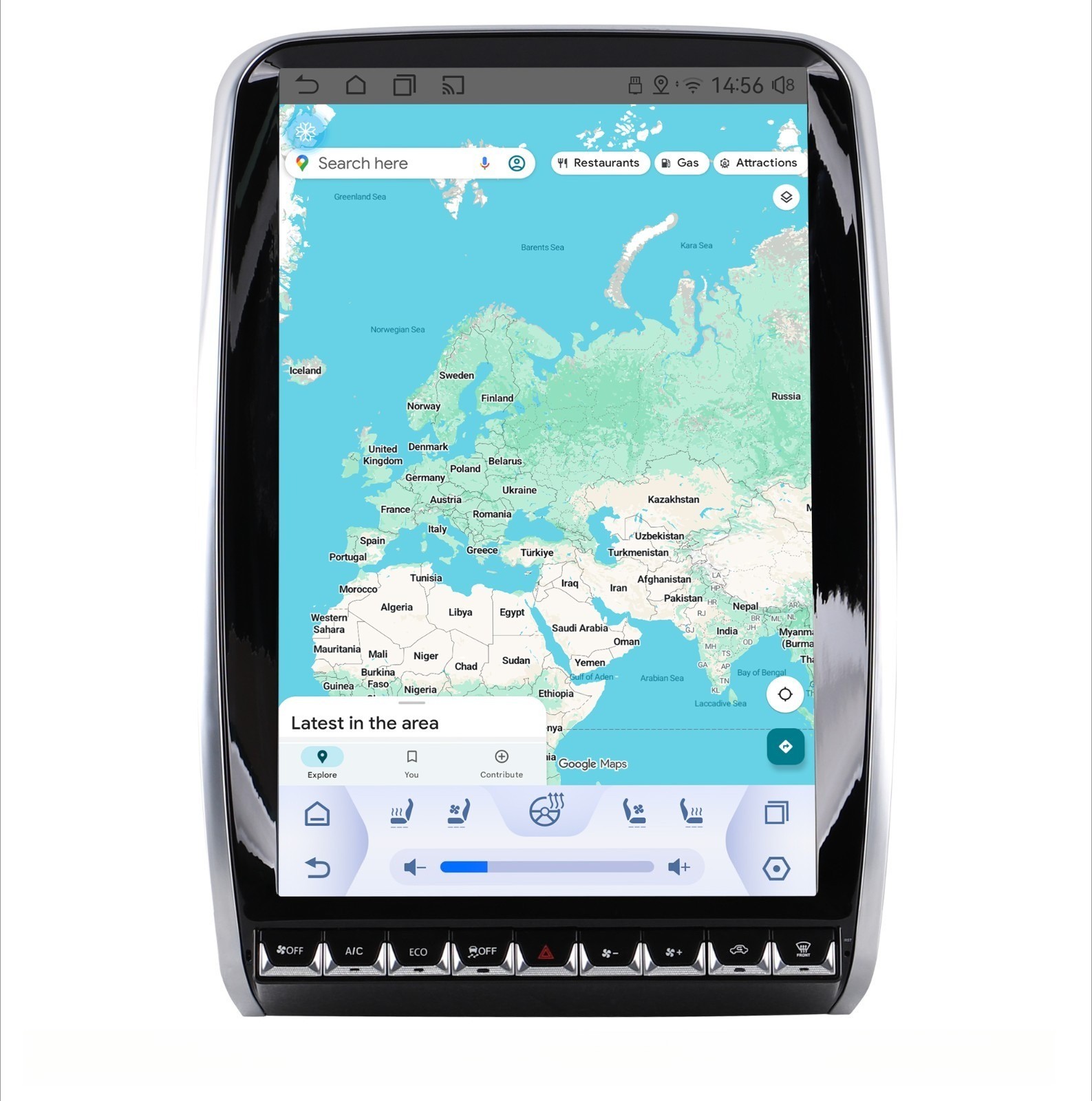 For Dodge Durango 2014-2020 14.5″ Android Car Radio Stereo AHD GPS Navi Carplay