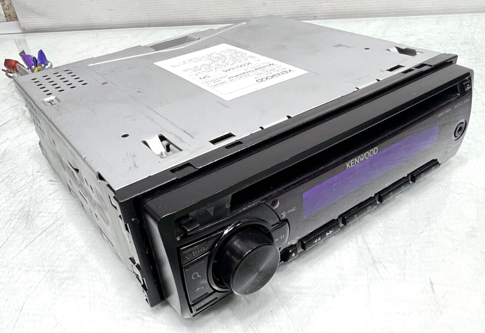Kenwood CD player In Dash Receiver KDC-152 CD Player MP3 single din Bass Boost