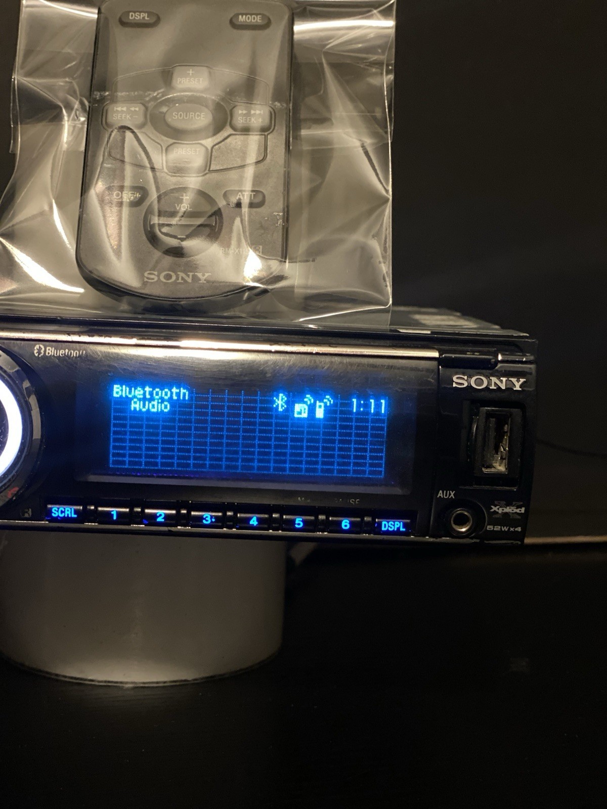 🔥✅SUPER RARE BLUETOOTH SONY CDX WORKING PERFECTLY ✅🔥