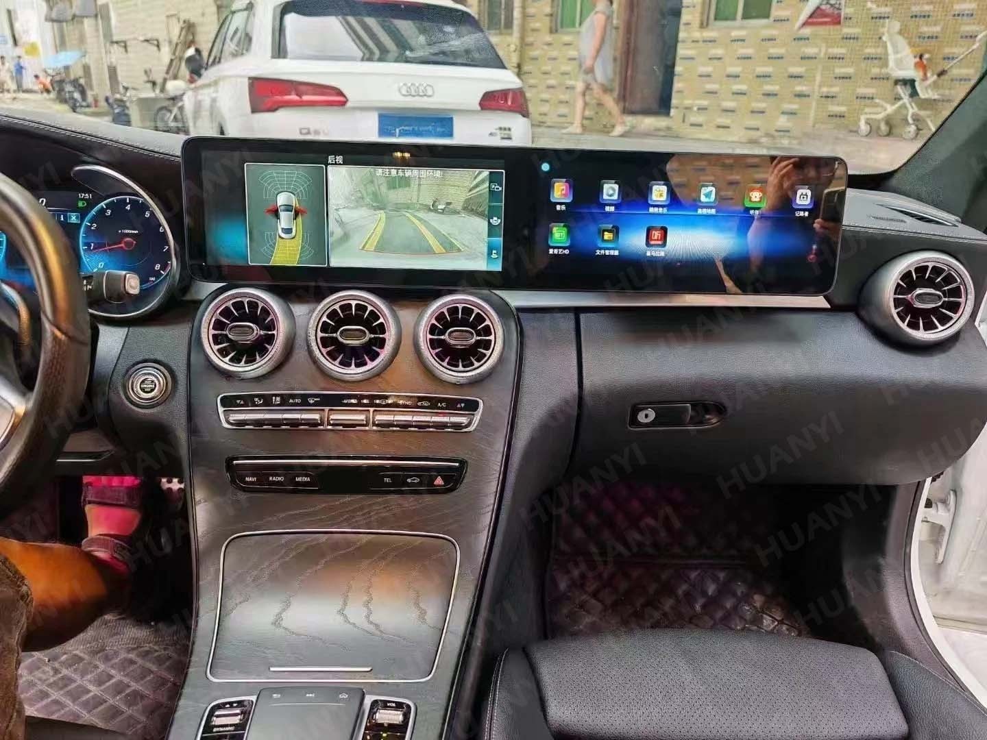 12.3” For 2019 Mercedes-Benz GLC C-Class Android Car Radio Stereo Apple Carplay