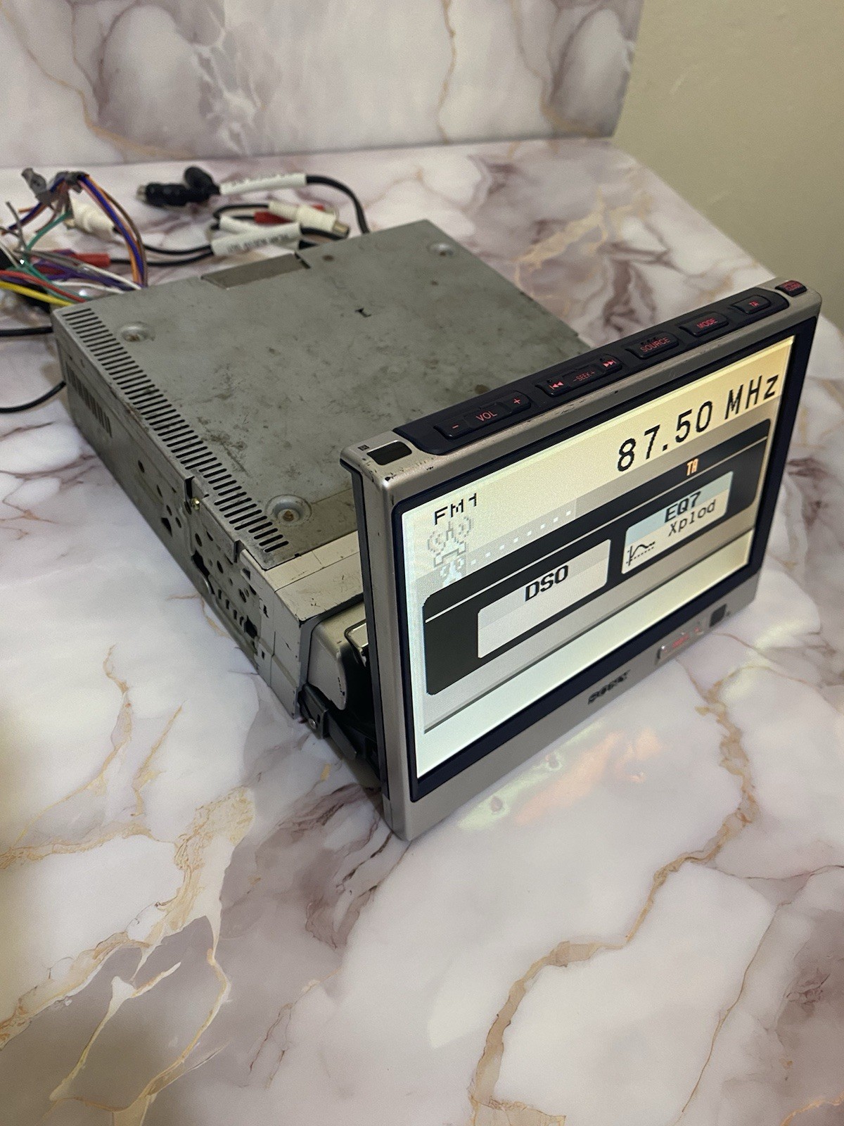 Rare Sony XAV-7W IN-DASH 7″ LCD Monitor Player Car Stereo Receiver *WORKING*