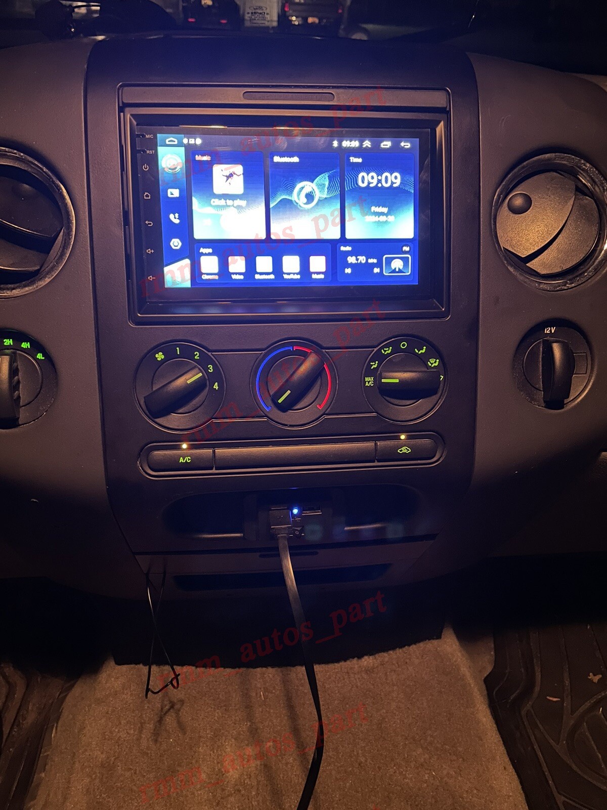 2+32G Wireless Android 14 CarPlay For 2004-2008 Ford F-150 F150 Car Stereo Radio