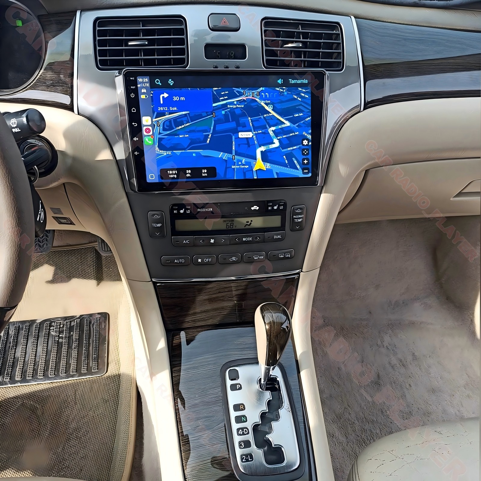 64G Carplay For Lexus ES300 ES330 XV30 2002-2006 GPS Navi Car Stereo Radio wifi
