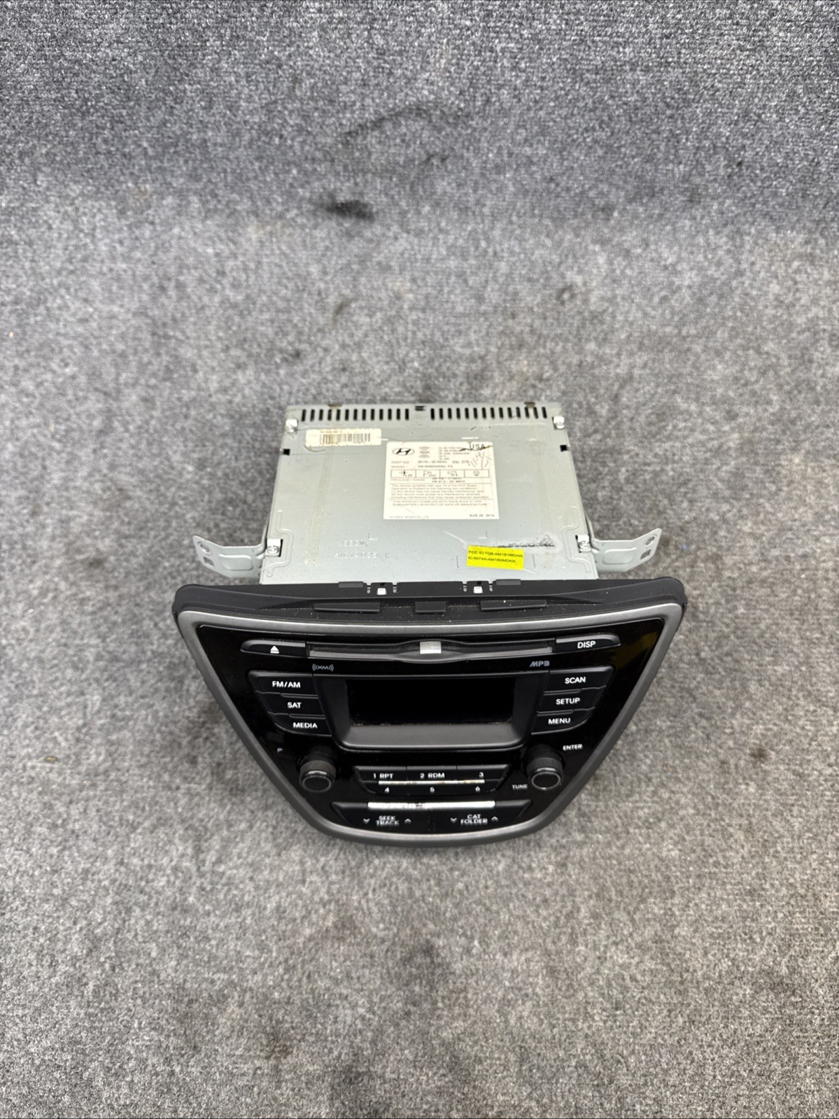 14 15 16 Hyundai Elantra sedan AM/FM XM CD radio 96170-3X156GU