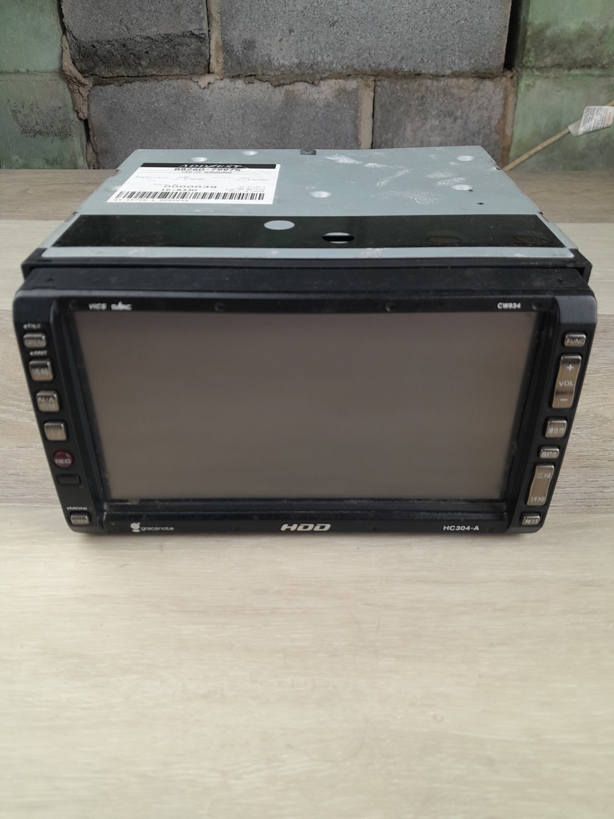 2004 ADDZEST/Clarion B8260-79975 Car Stereo 2-DIN JDM Navigation Entertainment
