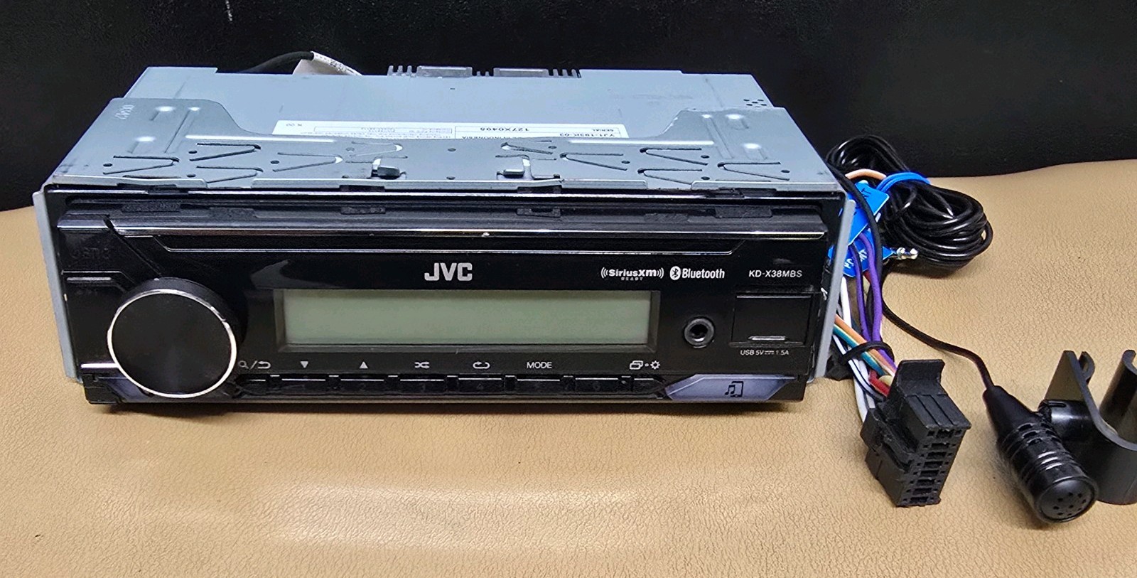 JVC KD-X38MBS Car & Marine Digital Media Receiver with Bluetooth, USB, KDX38MBS