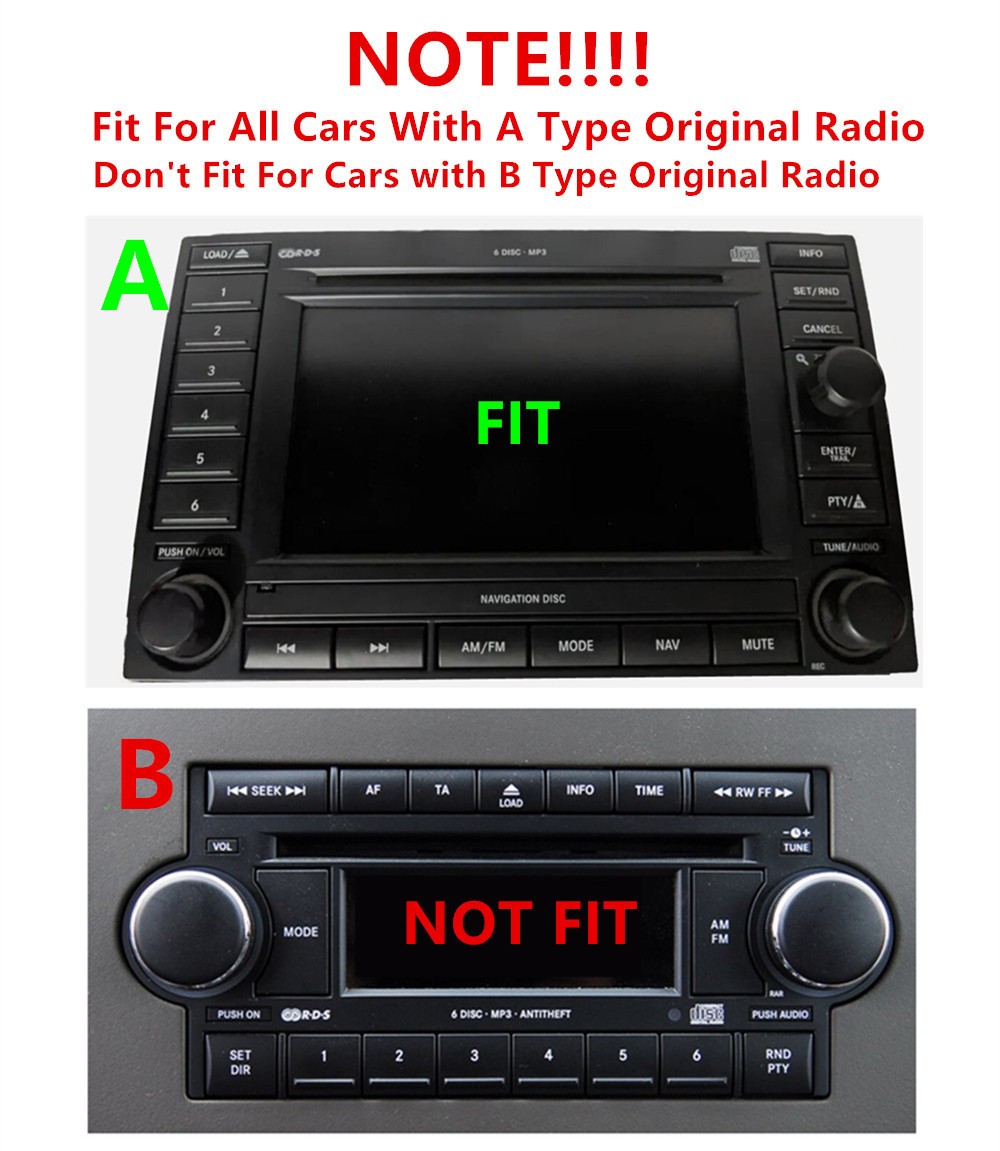 8in Car MP5 Player WIFI BT FM Mirror Link Fit For 2006-2008 Dodge RAM 1500 2500