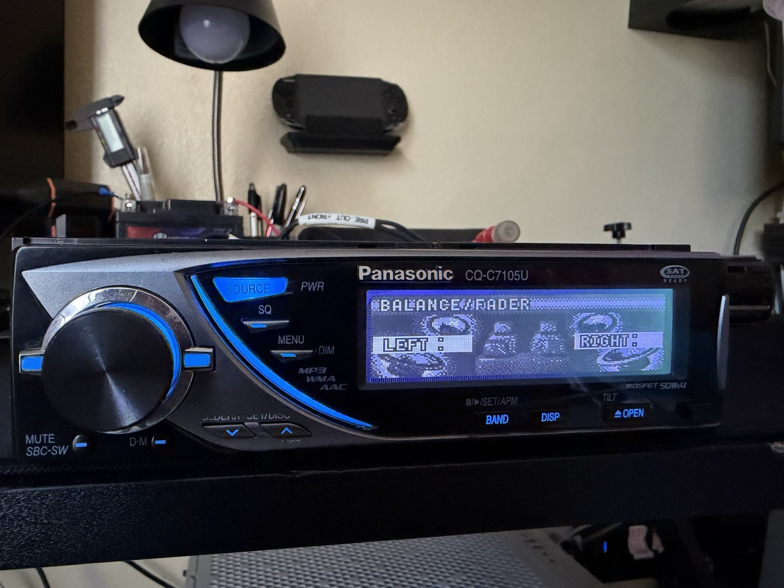 Panasonic C7105U Retro Dolphin Car Stereo