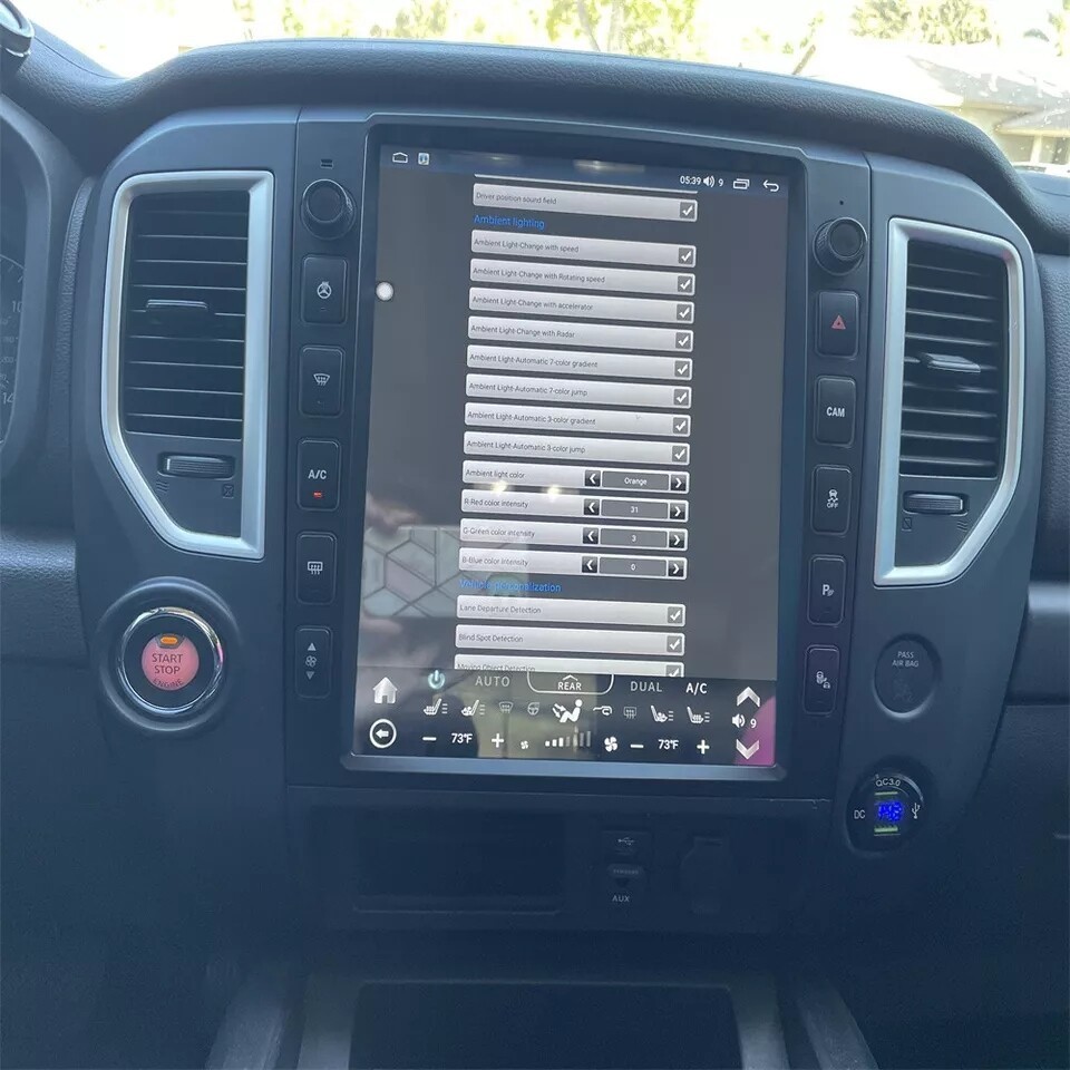 13” For Nissan Titan 2016-2019 Car GPS radio Navigation Stereo 6G+128G Carplay