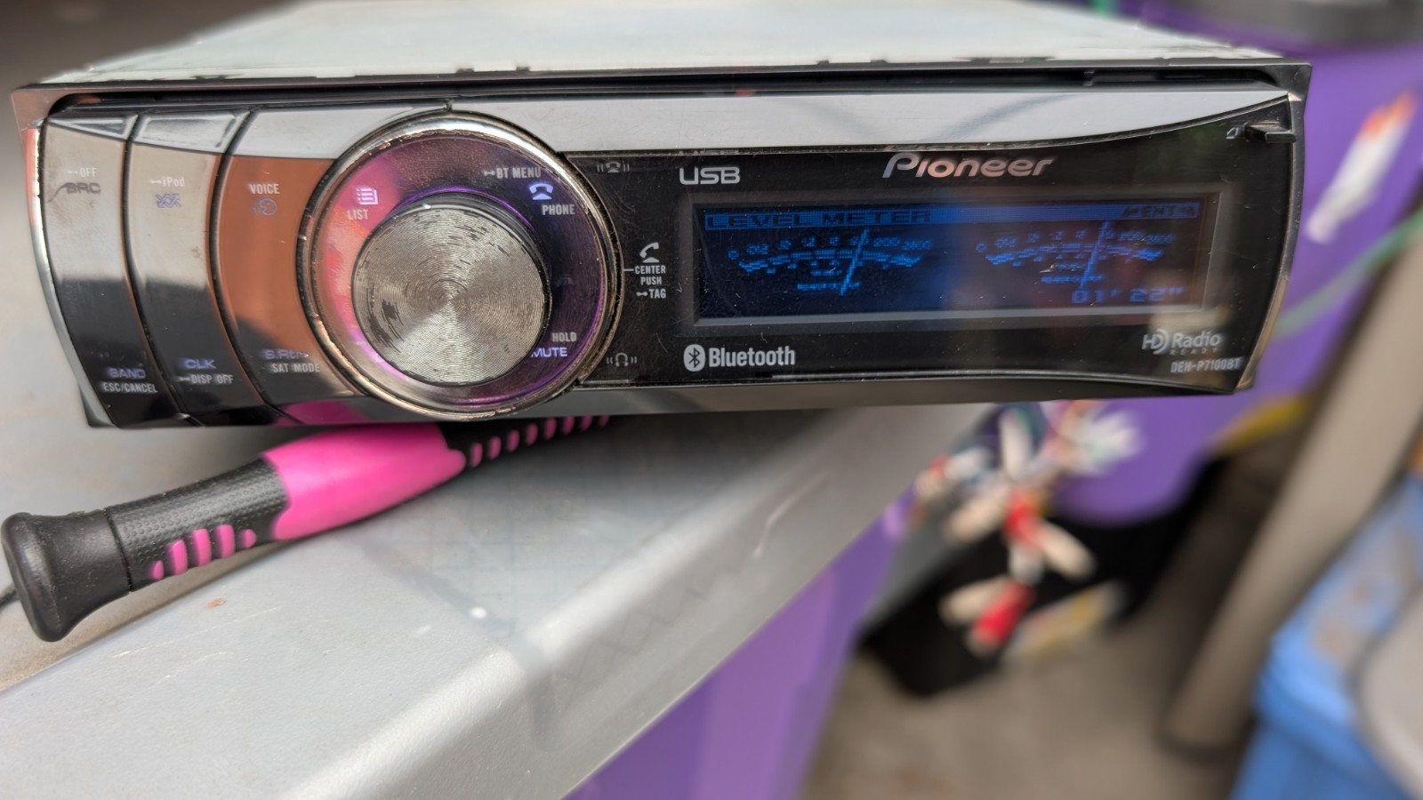 Pioneer Premier DEH-P7100BT Bluetooth CD Player USB 3d Graphics 🐬